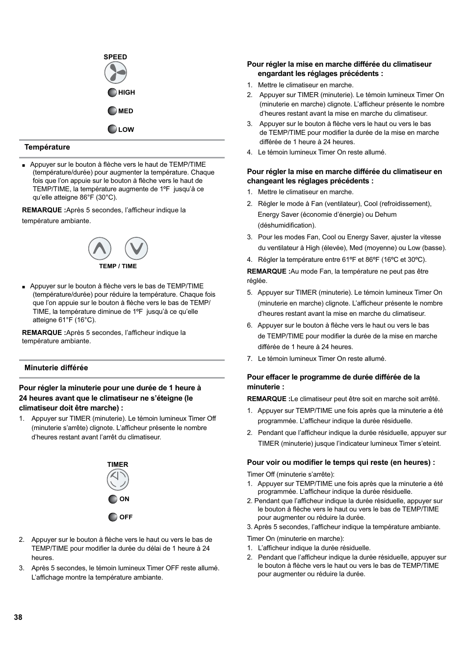 haier ESA405K User Manual | Page 38 / 44