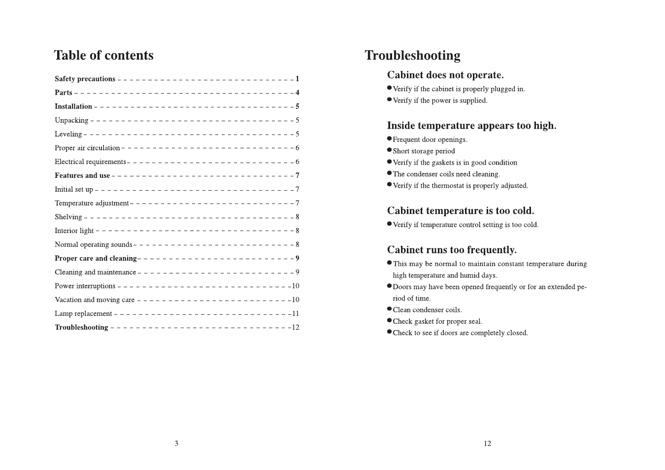 haier BC-110H User Manual | Page 4 / 8