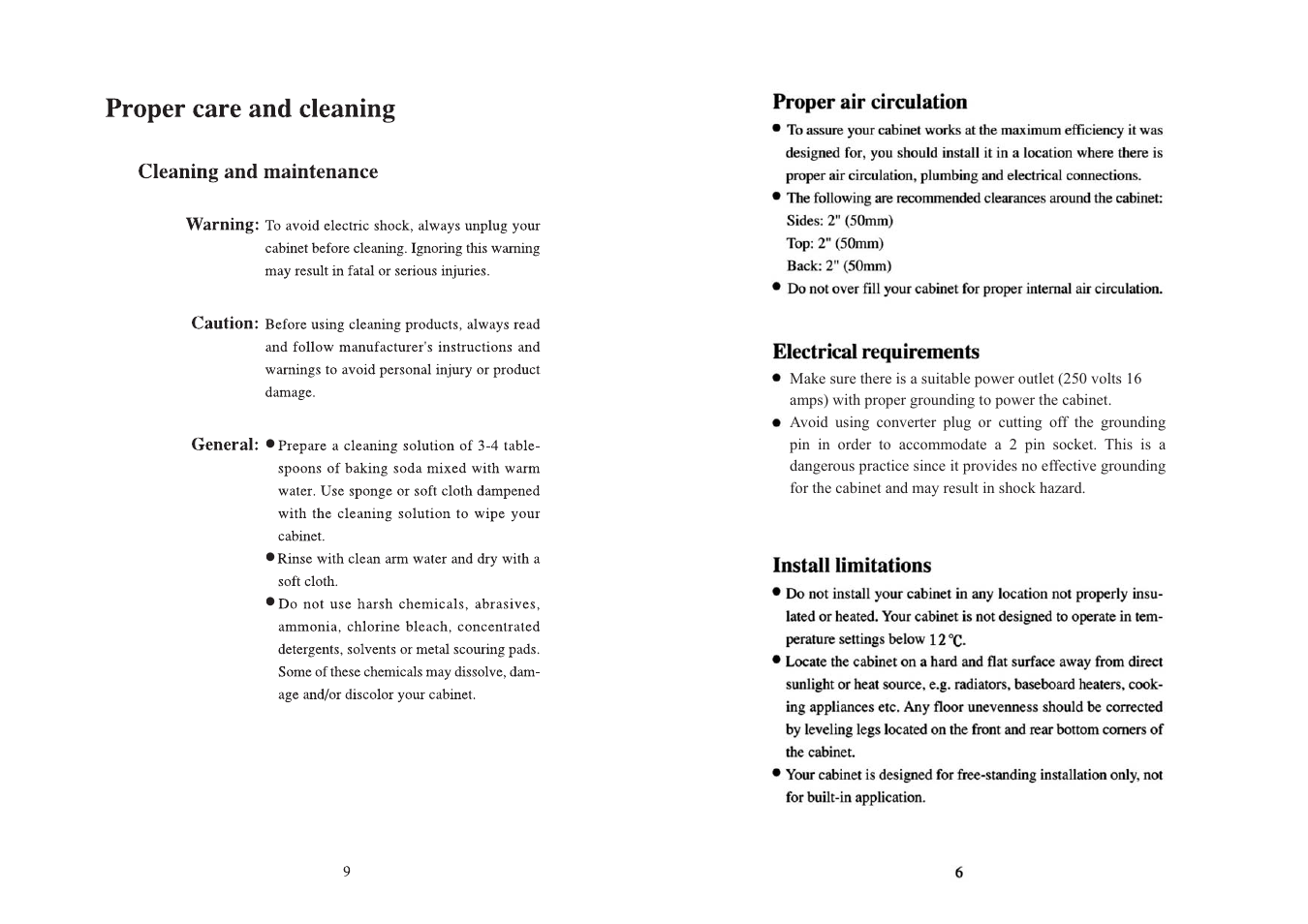 haier BC-110H User Manual | Page 7 / 8