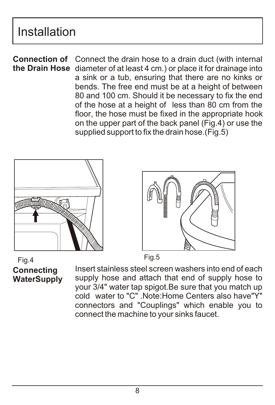 Installation | haier HM600TX User Manual | Page 9 / 24