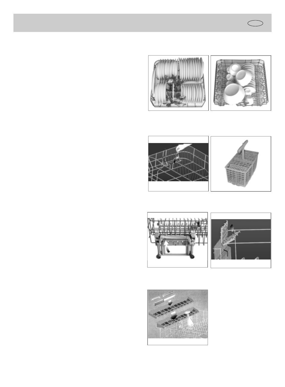 Loading the dishwasher | haier DW12-CBE7 User Manual | Page 6 / 12