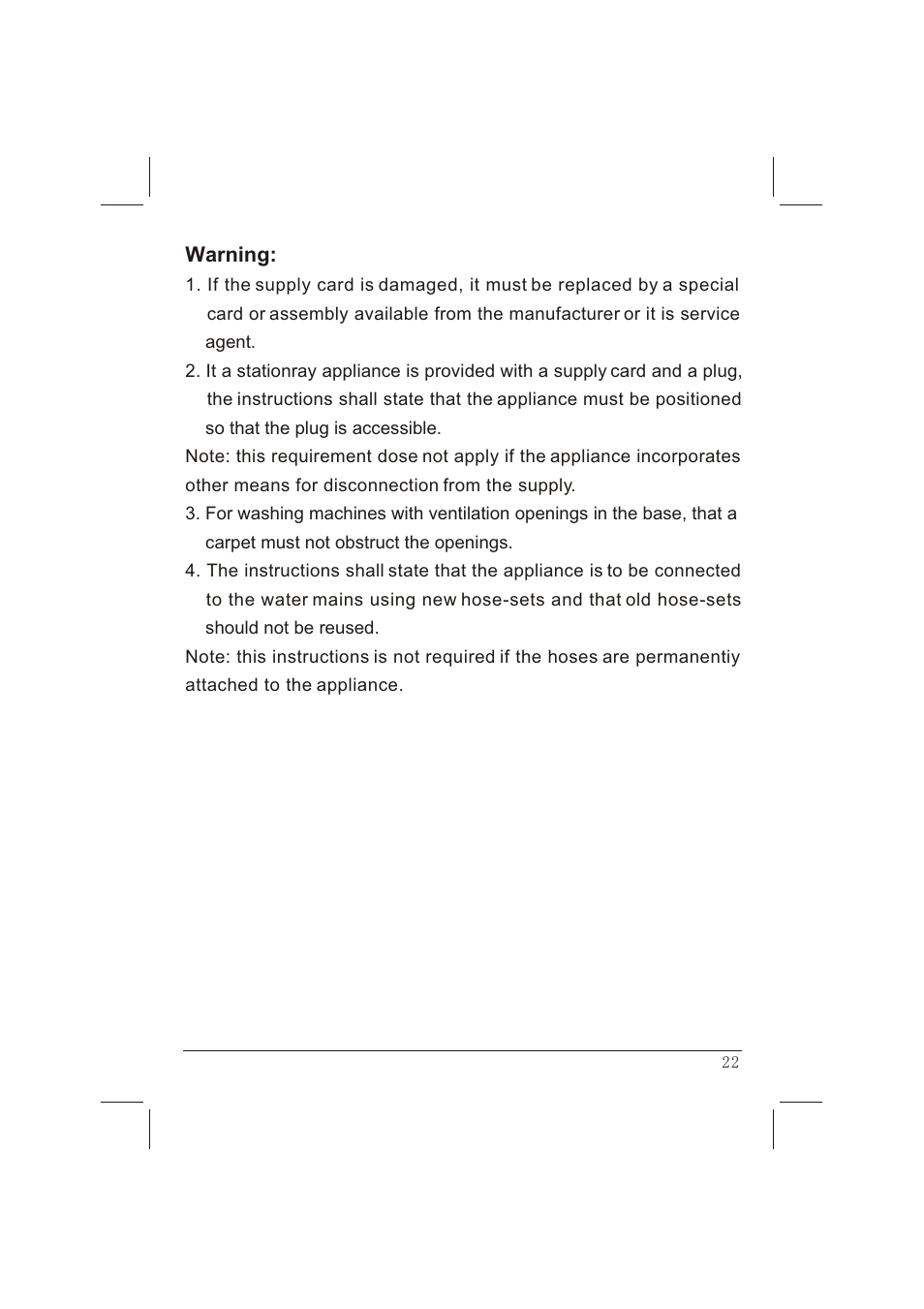 haier WNA600T User Manual | Page 21 / 22