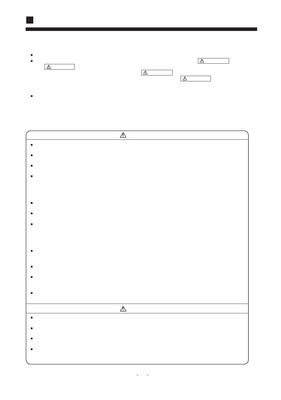 Installation manual for indoor unit, Safety precautions | haier AD42NAMBEA User Manual | Page 13 / 20