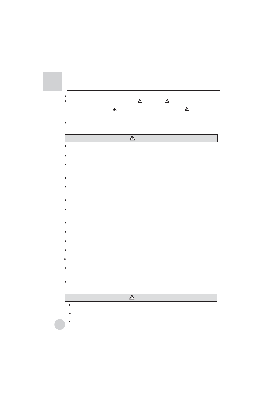 When troubles occur, Notice, Warning | haier AE122BCAAA (H2EM-18H03) User Manual | Page 15 / 27