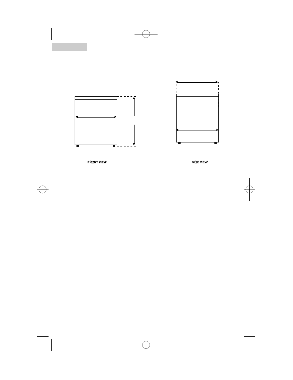 Unit dimensions, English | haier XQB60-91BF User Manual | Page 28 / 31