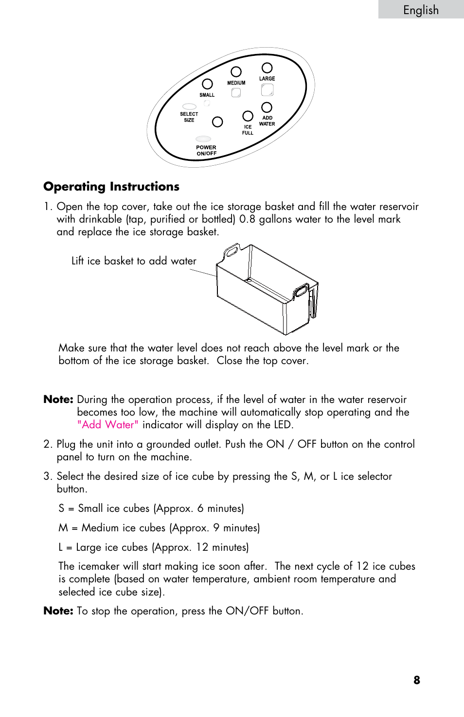 haier HPIM26W User Manual | Page 9 / 13