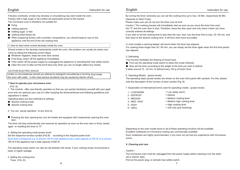 Fp-fd, English | haier EA-1770MG User Manual | Page 8 / 8