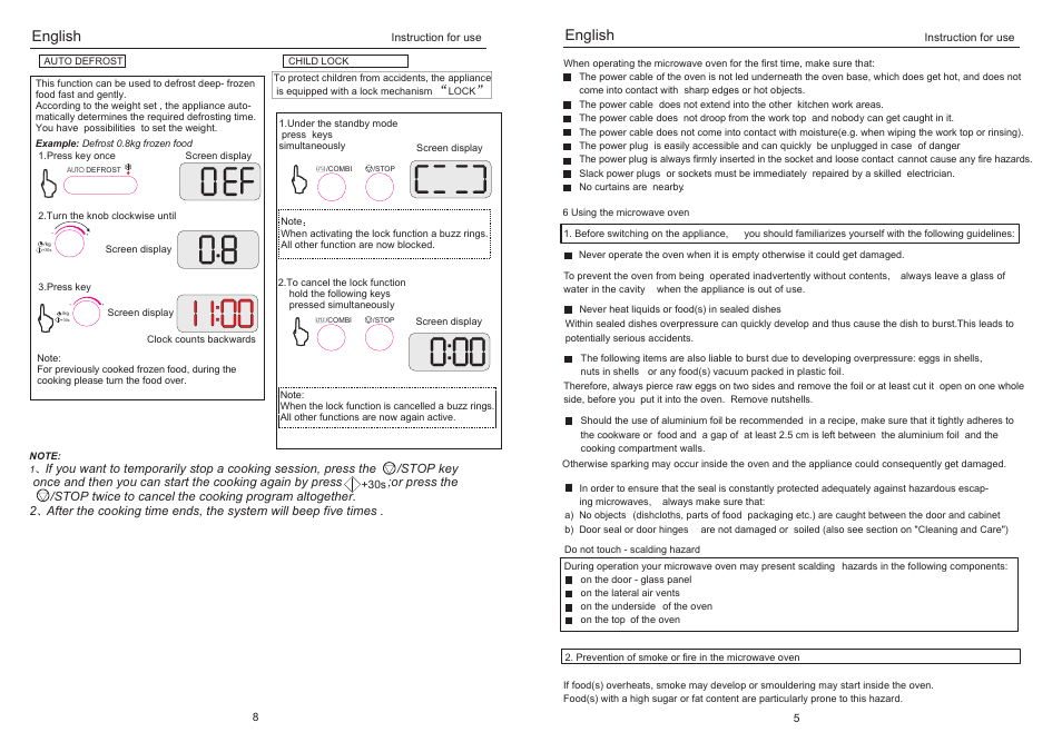 English | haier ED-2485EG User Manual | Page 7 / 8