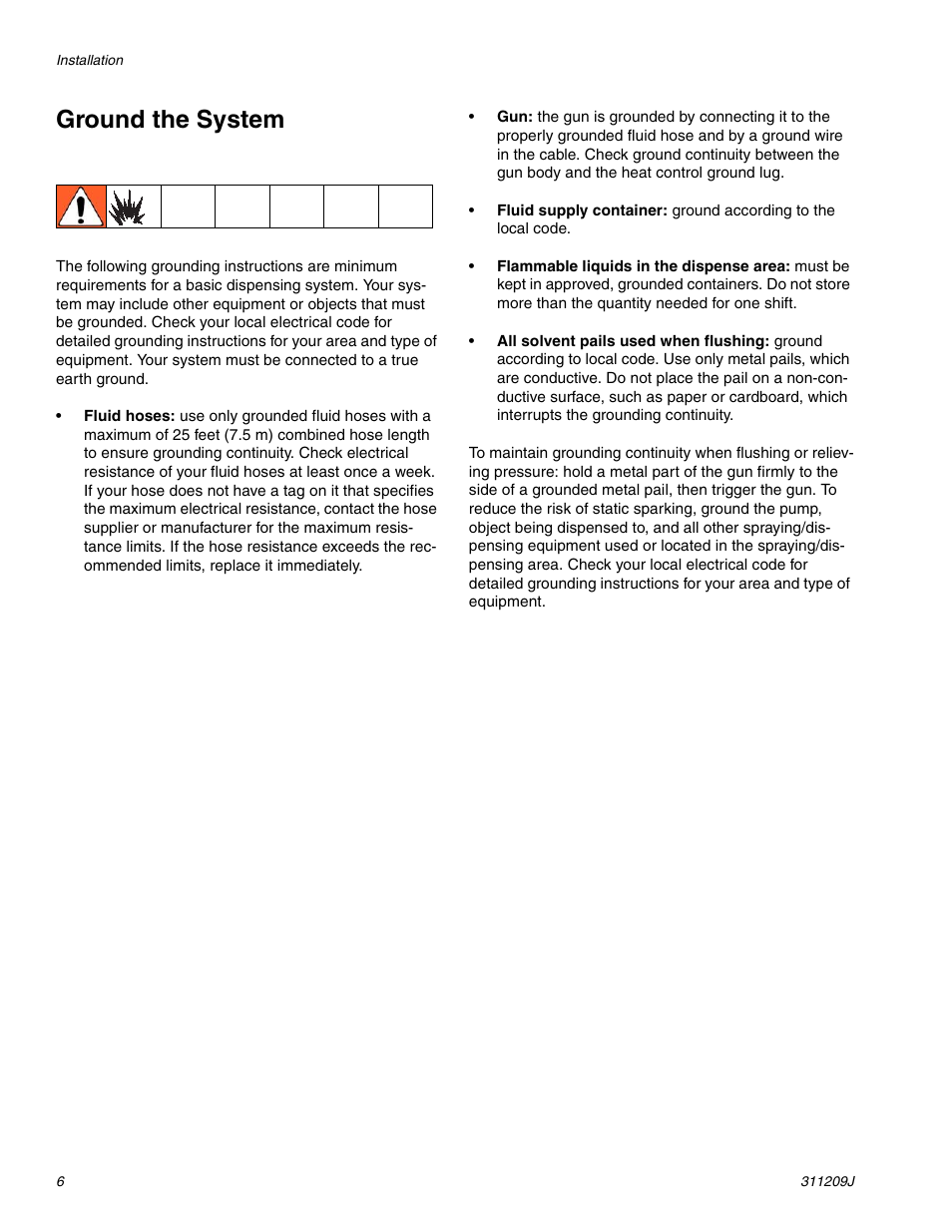 Ground the system | haier 311209J User Manual | Page 6 / 22