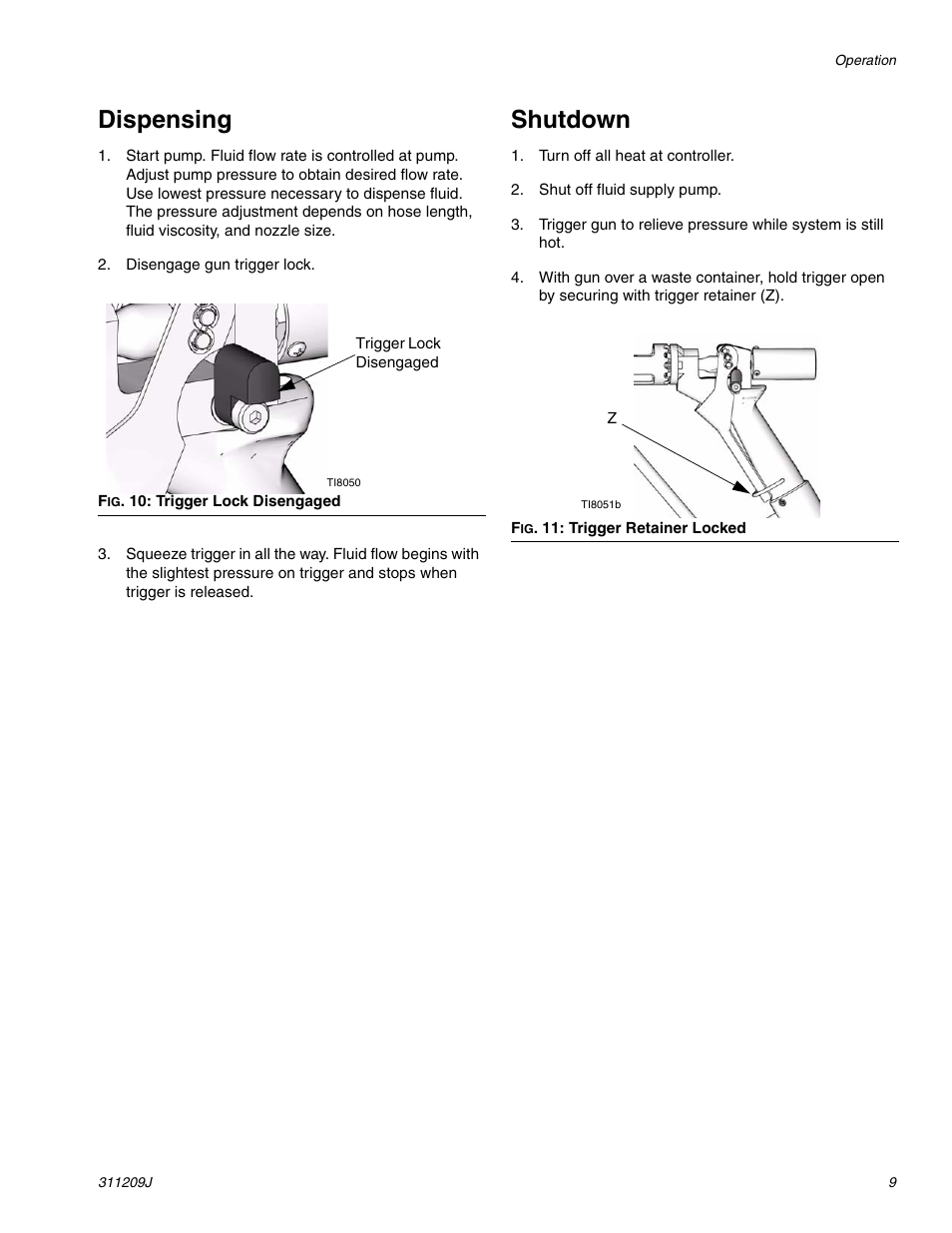 Dispensing, Shutdown | haier 311209J User Manual | Page 9 / 22