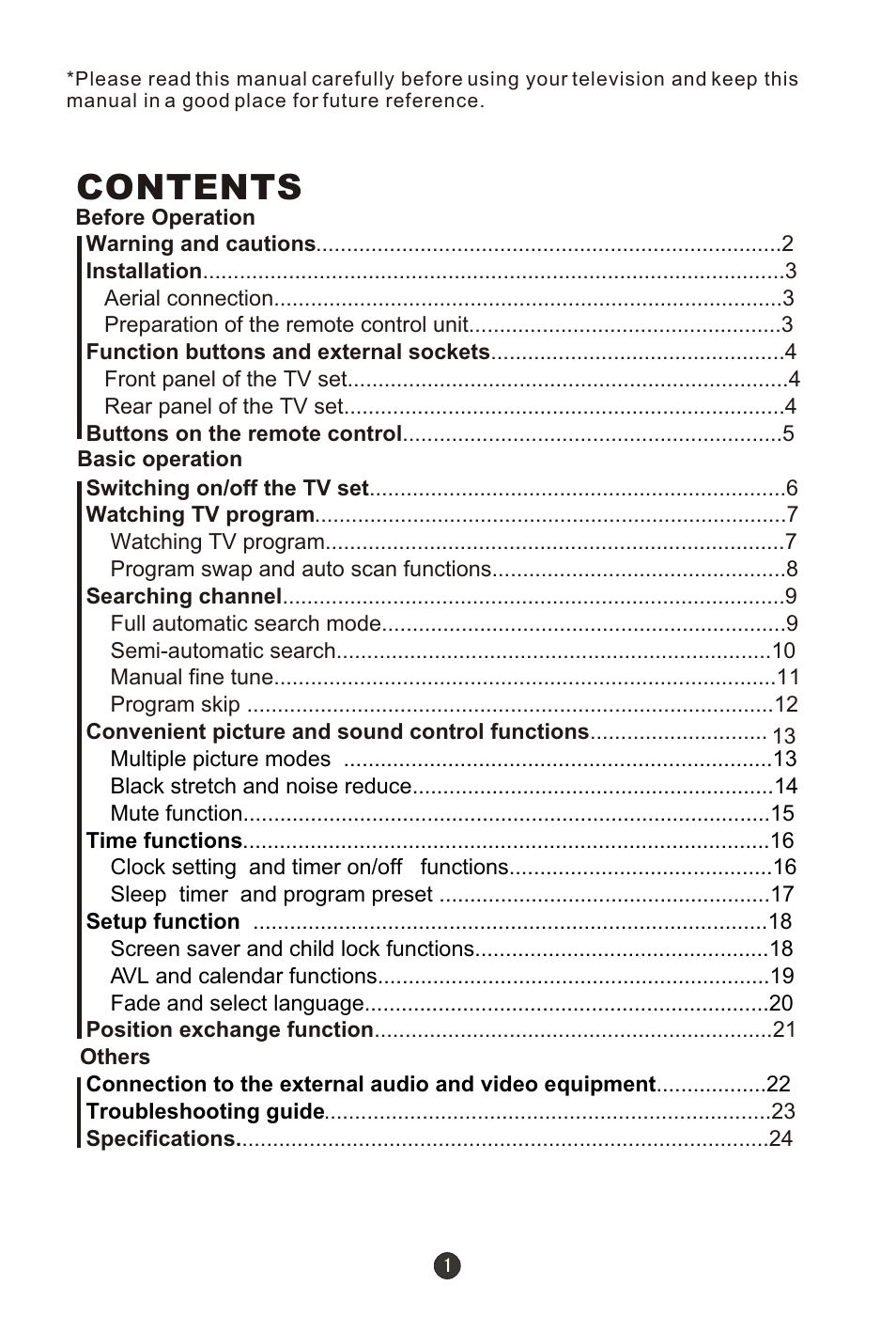 haier 29T9D User Manual | Page 2 / 26