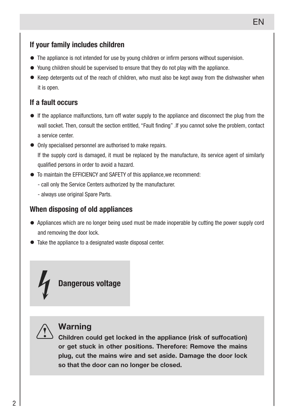 haier DW12-PFE2-E User Manual | Page 4 / 28