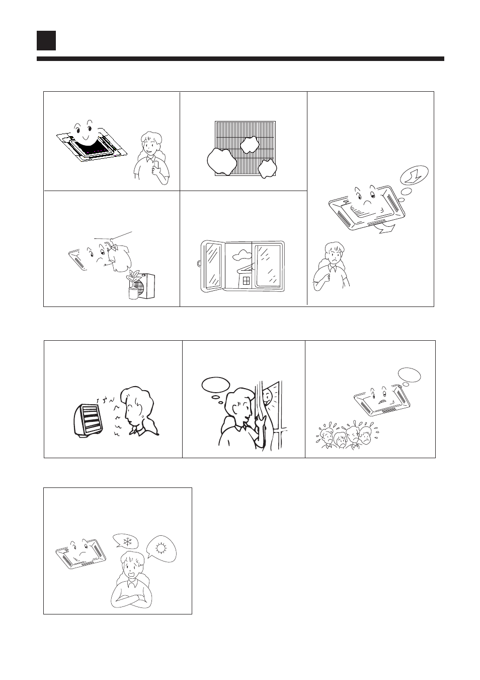 When trouble happens | haier AB092XCERA User Manual | Page 12 / 25