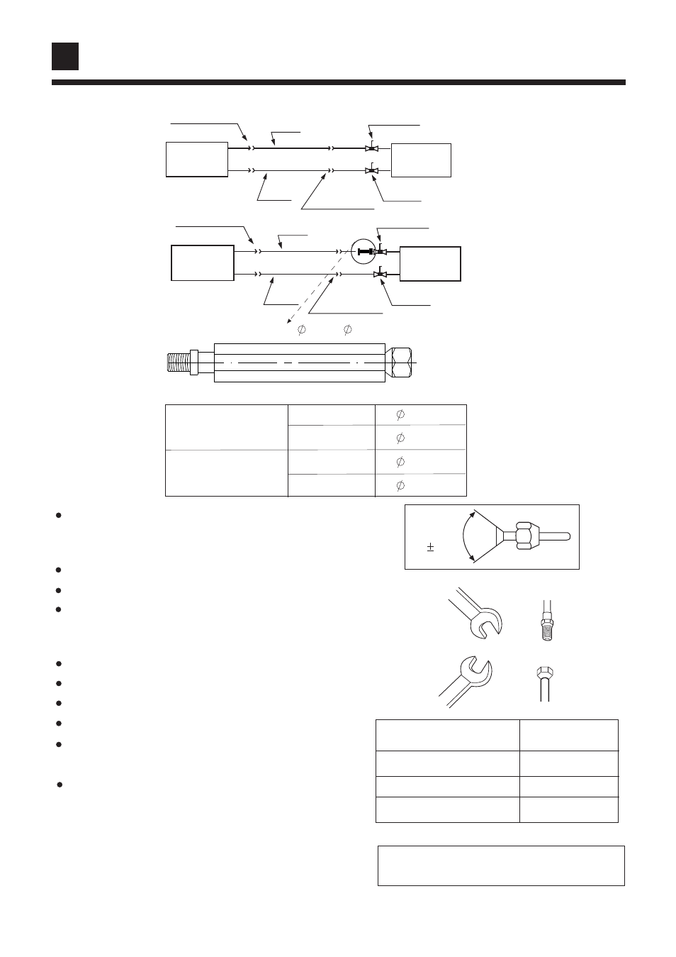 Installation procedures, Piping connection | haier AB092XCERA User Manual | Page 18 / 25