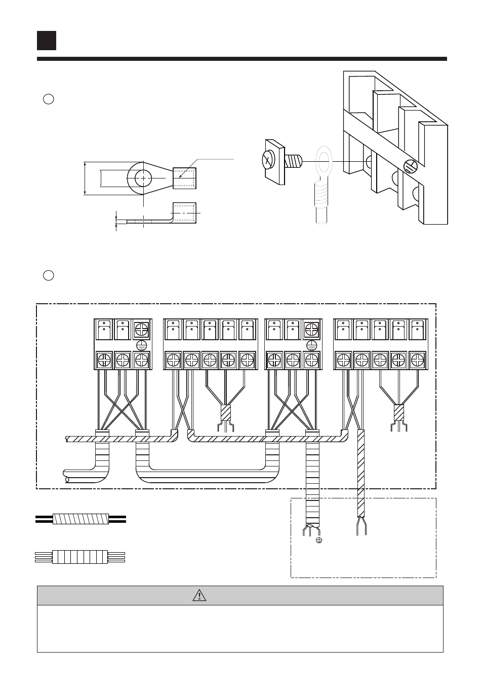 Installation procedures, Electrical wiring, Warning | haier AB092XCERA User Manual | Page 19 / 25