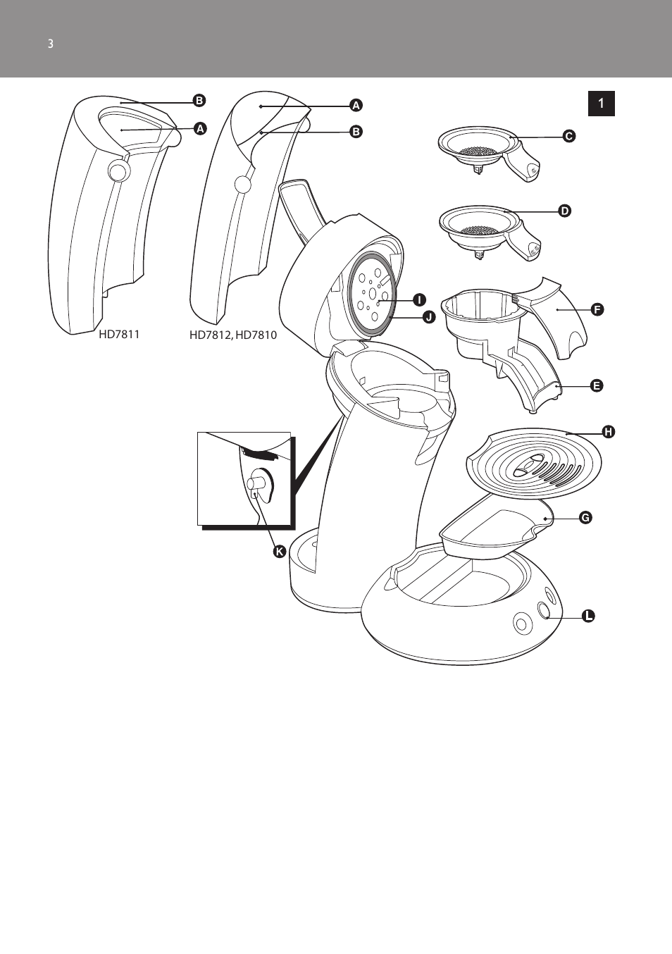 Philips HD7810 User Manual | Page 3 / 90