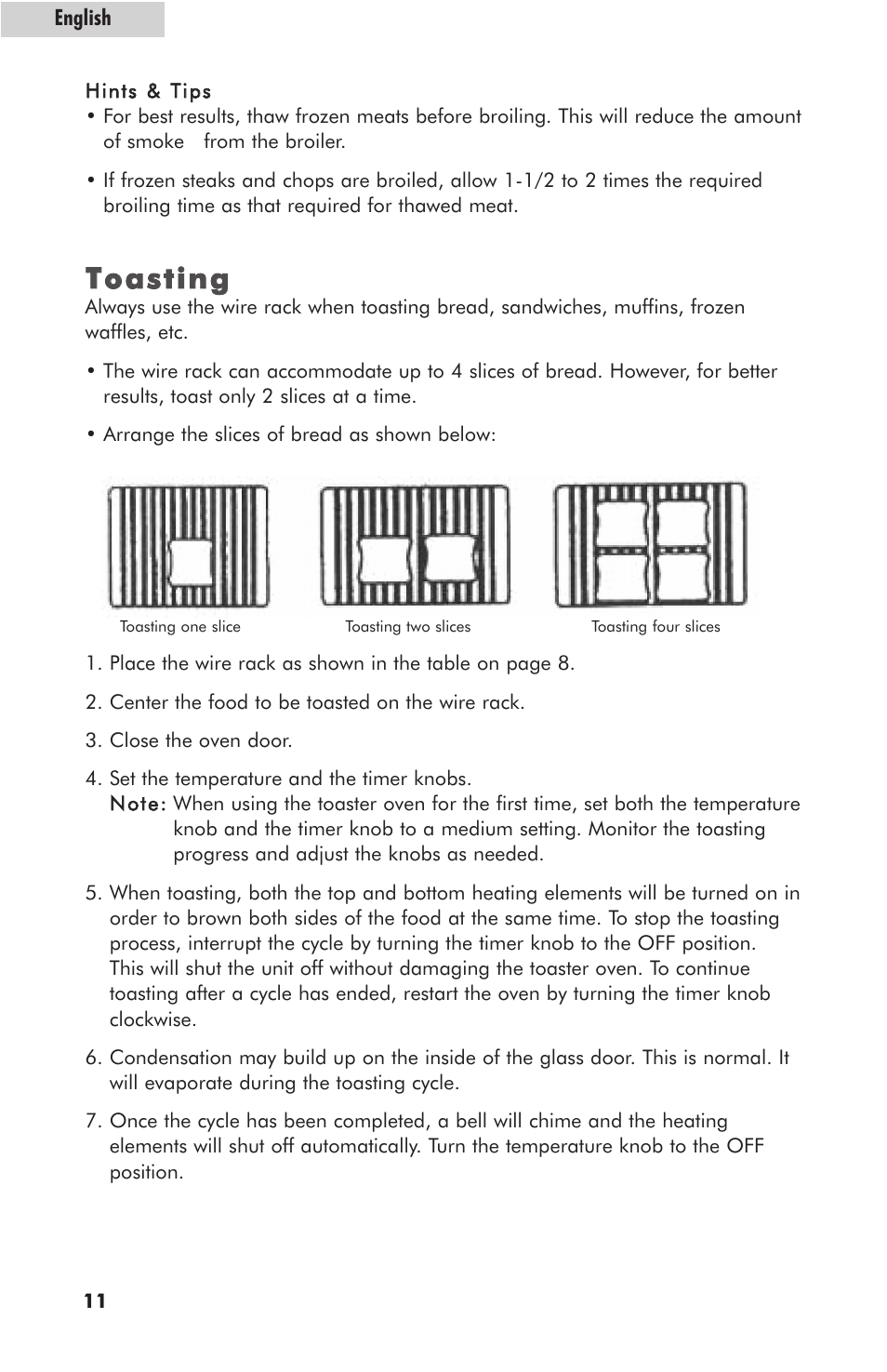 Tto oa assttiin ng g | haier RTO1400SS User Manual | Page 12 / 16