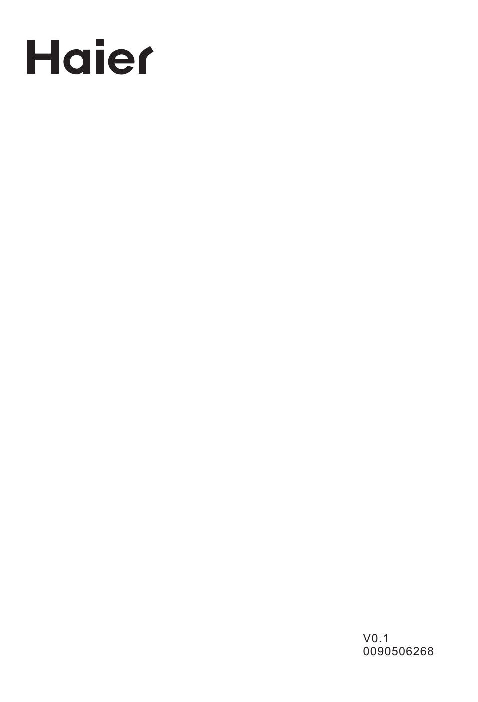 haier L15SV6-A0 User Manual | Page 22 / 22