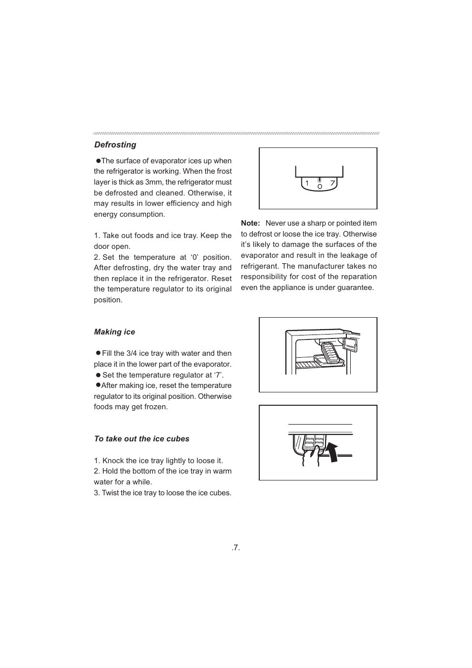 haier HR-126 User Manual | Page 8 / 21