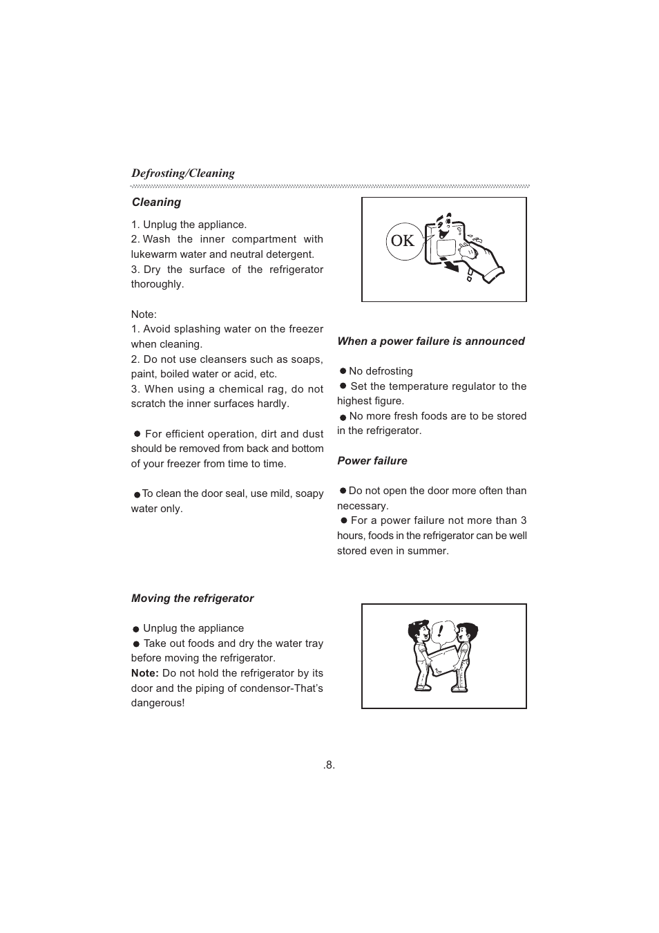 haier HR-126 User Manual | Page 9 / 21