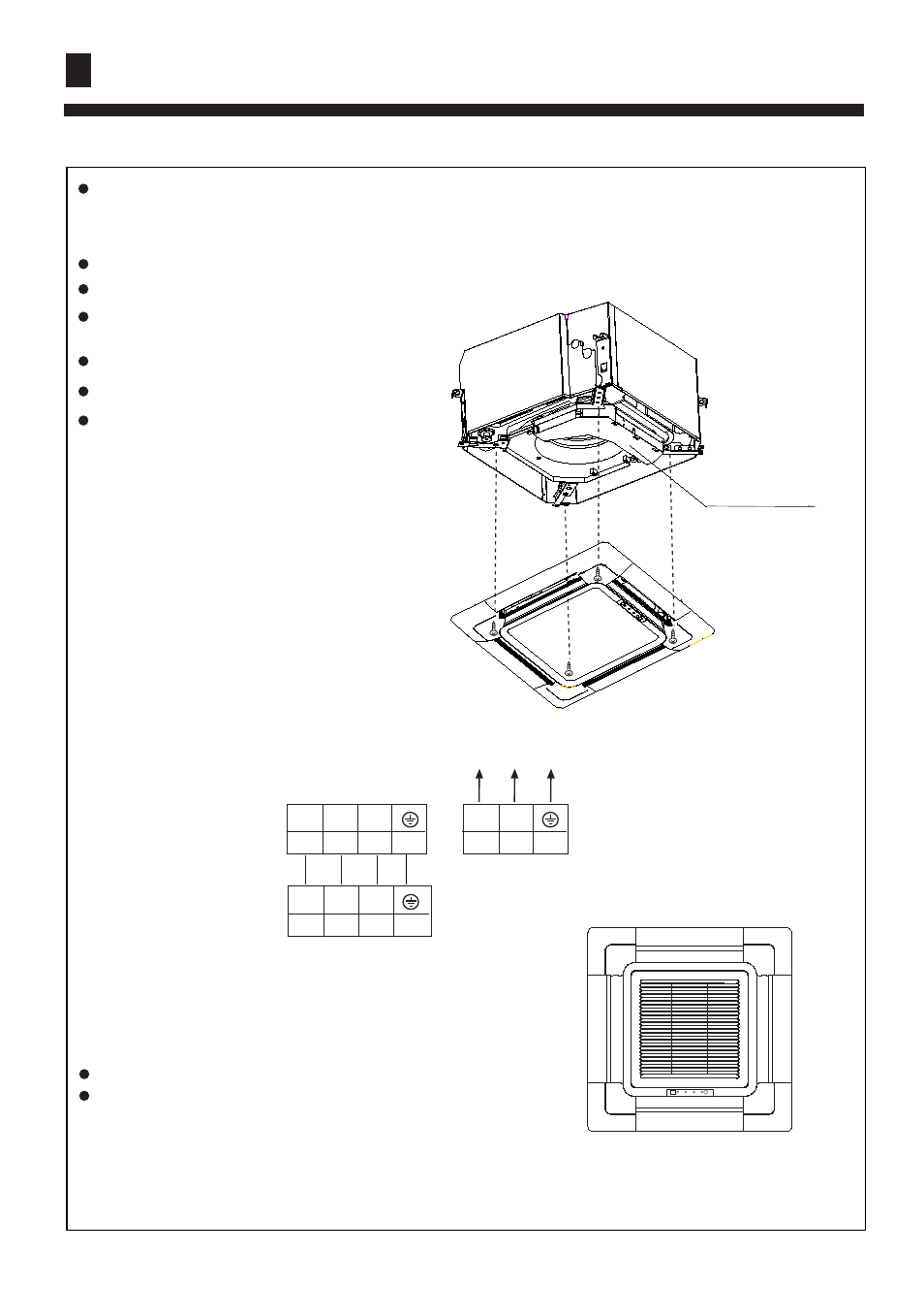 Installation procedure | haier AB422ACERA User Manual | Page 26 / 31
