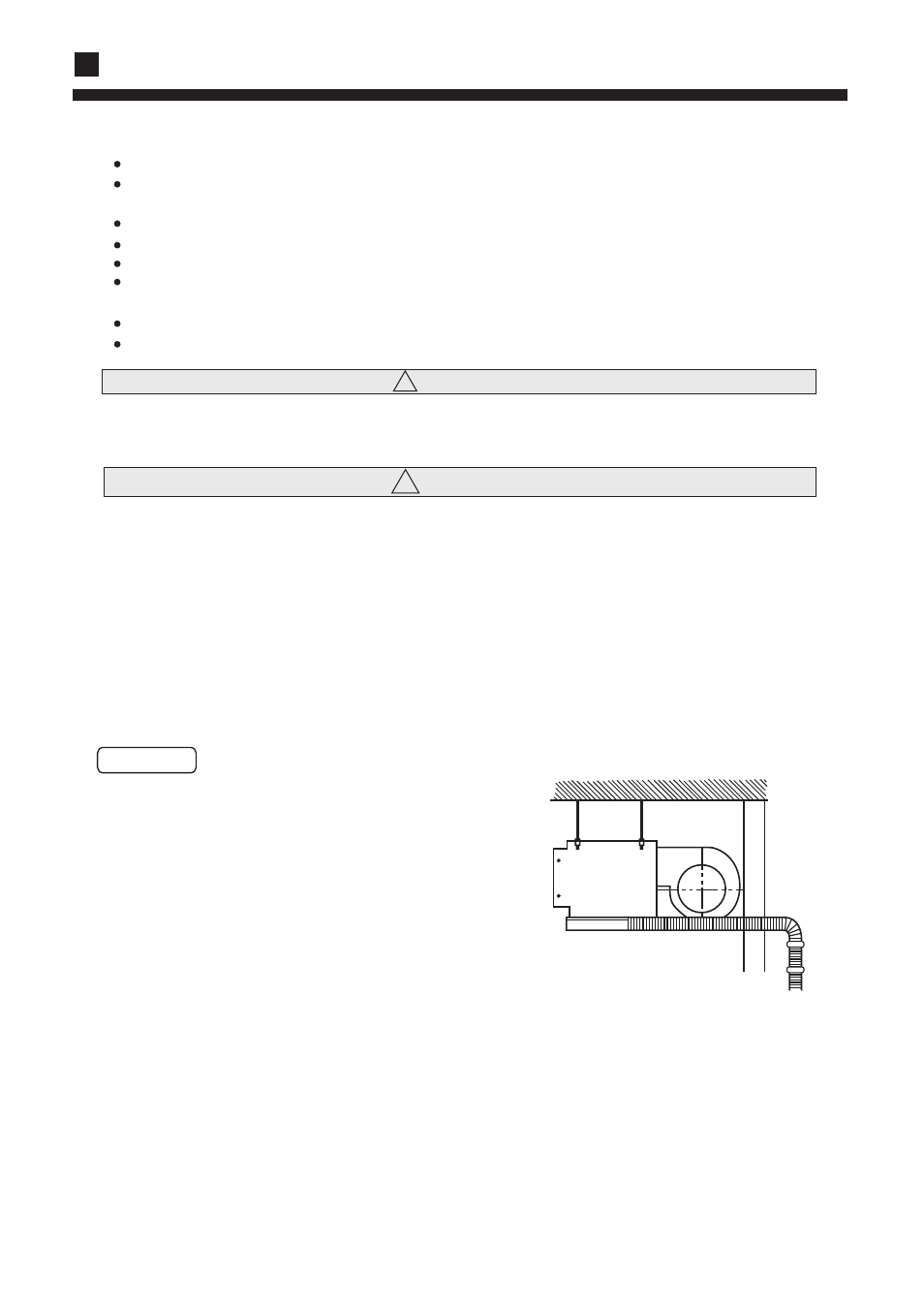 Installation precautions | haier AD212XLEAA User Manual | Page 14 / 26