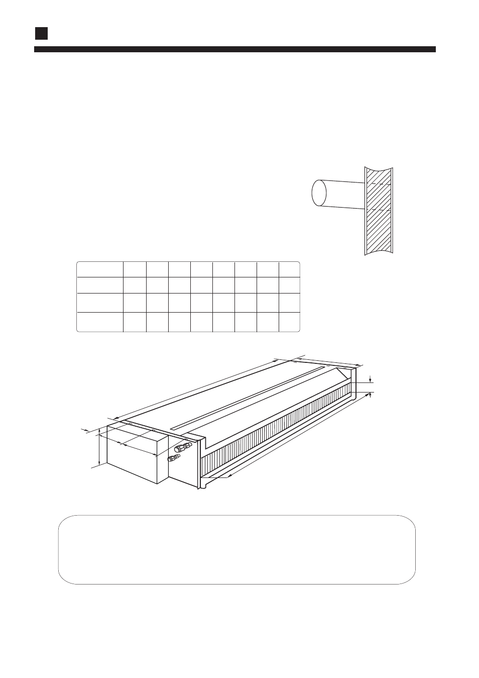 Installation procedure | haier AD212XLEAA User Manual | Page 15 / 26