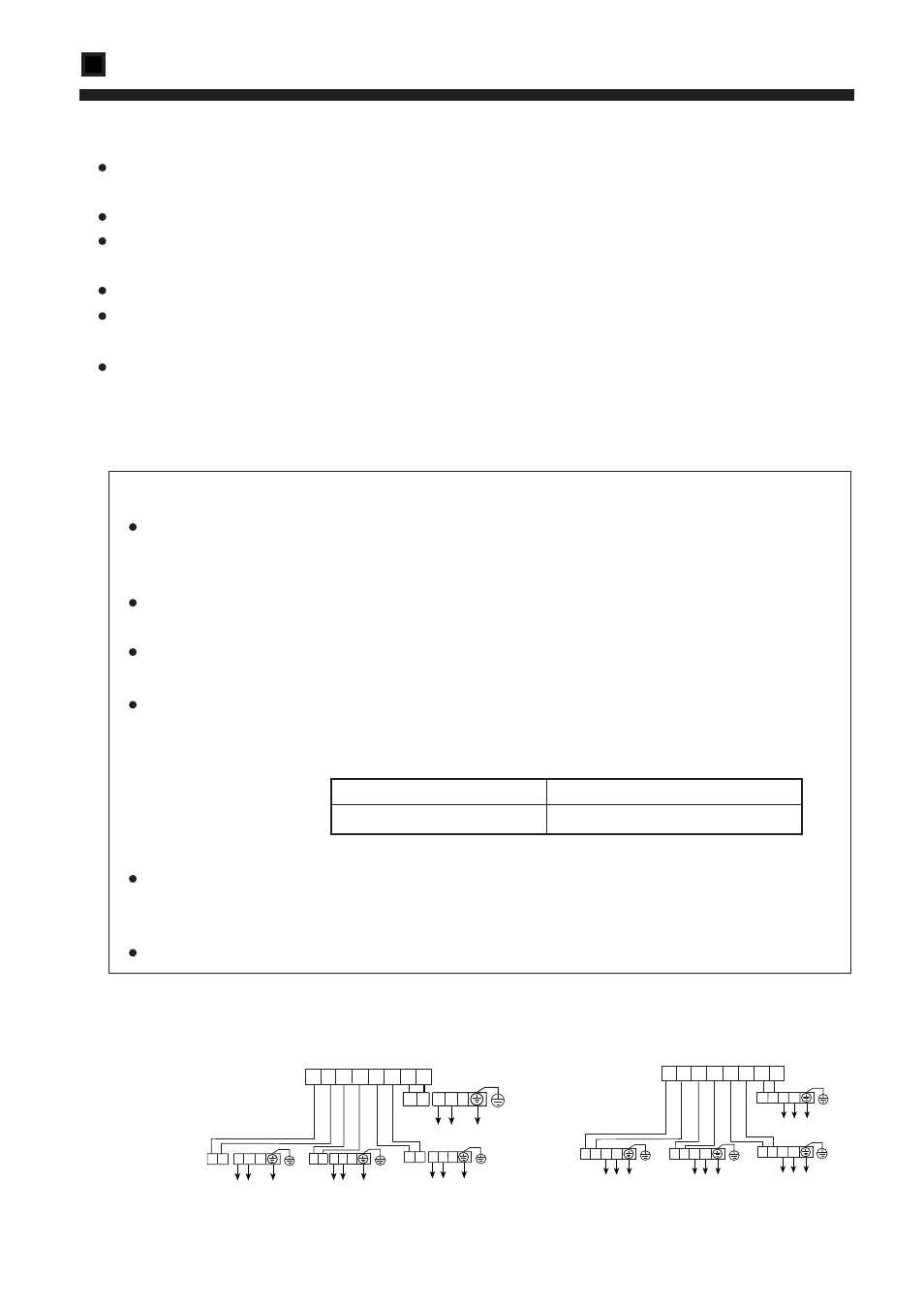 Installation procedure, 21 wire connection for built-in indoor unit, Power cable signal cable | haier AD212XLEAA User Manual | Page 23 / 26