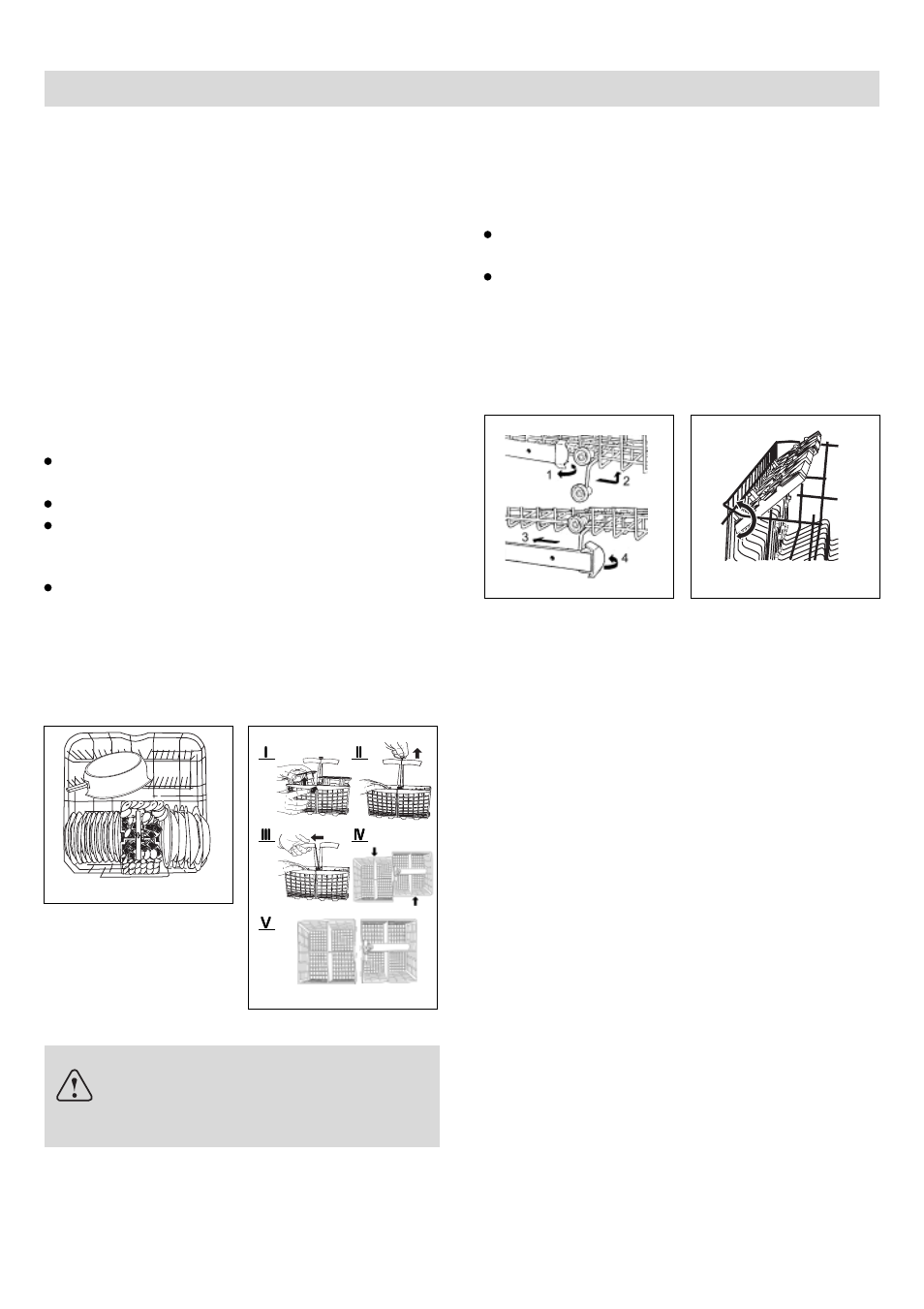 Caricamento delle stoviglie, Come riempire il cestello inferiore, Come riempire il cestello superiore supporto | haier DW12-PFE1 ME User Manual | Page 37 / 72