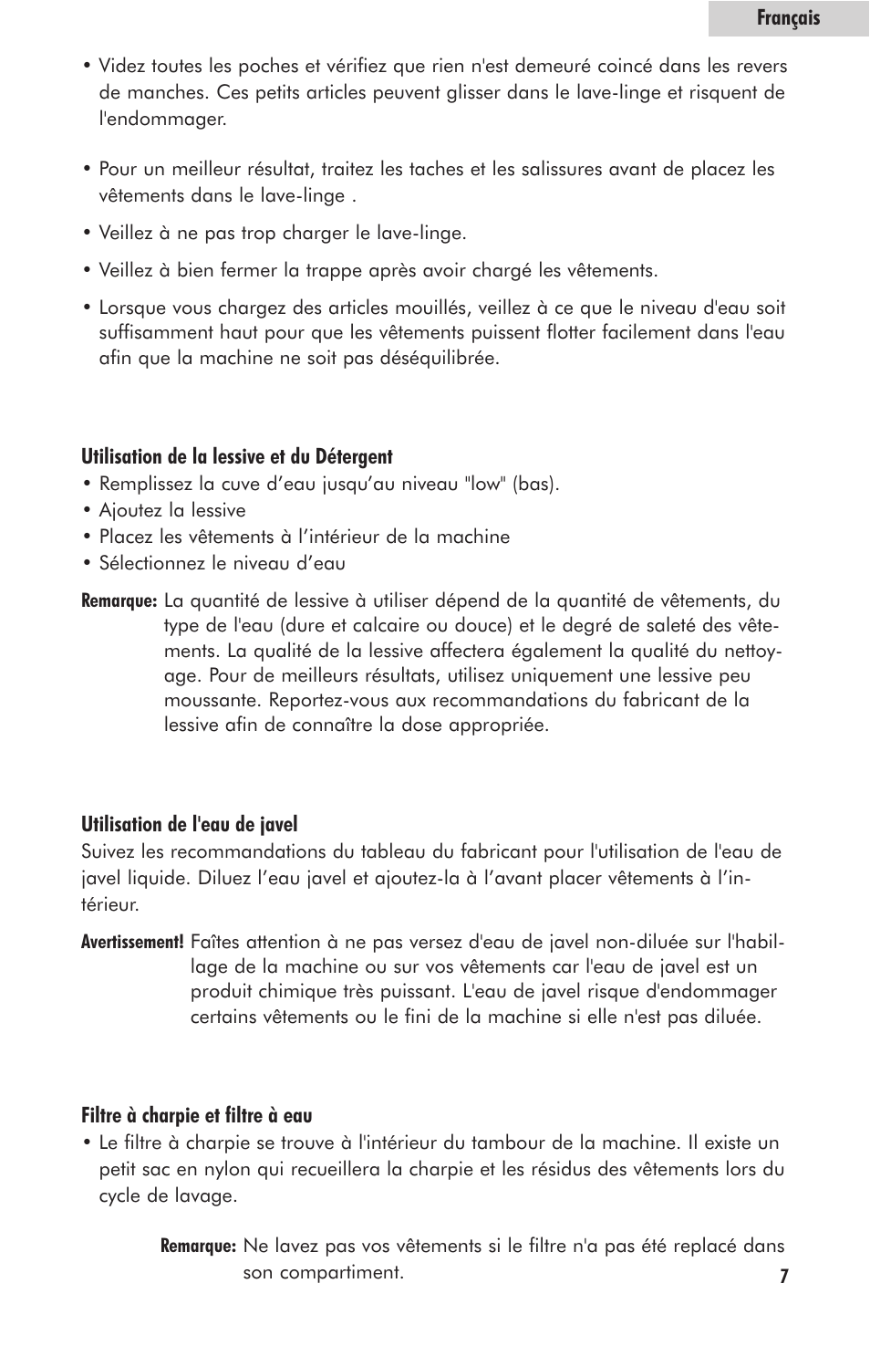 haier HLP23E User Manual | Page 27 / 60