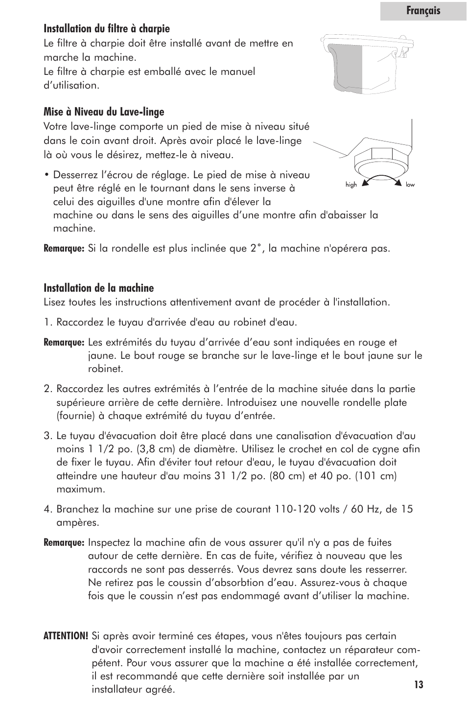 haier HLP23E User Manual | Page 33 / 60