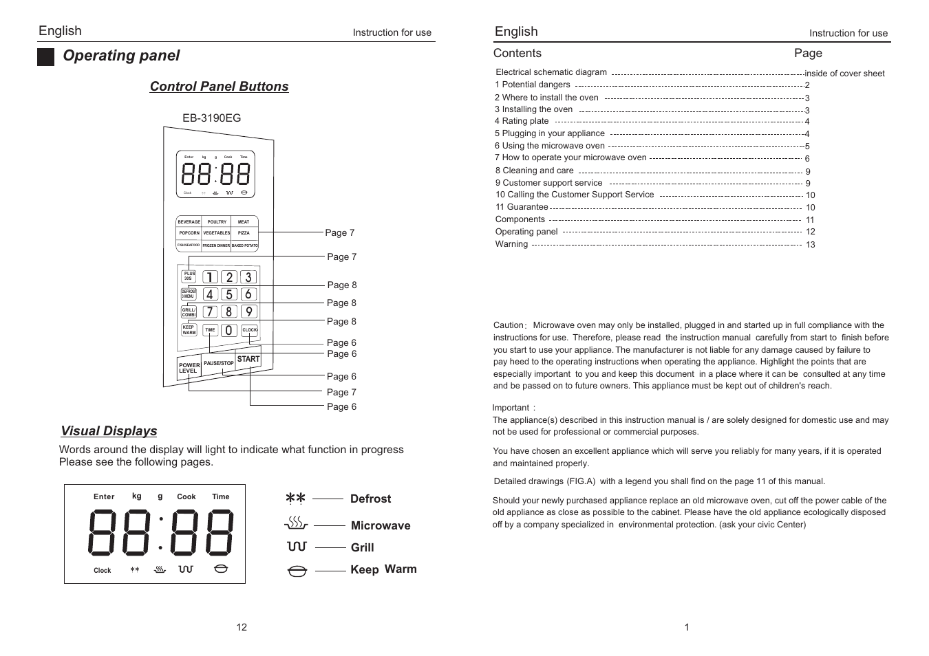 haier EB-3690EG User Manual | Page 3 / 8