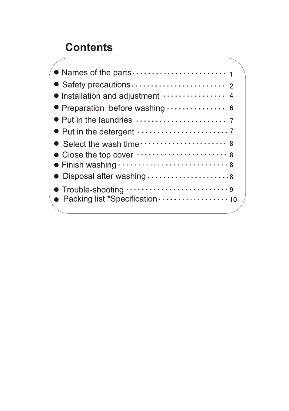 haier HWM55-33W User Manual | Page 2 / 12