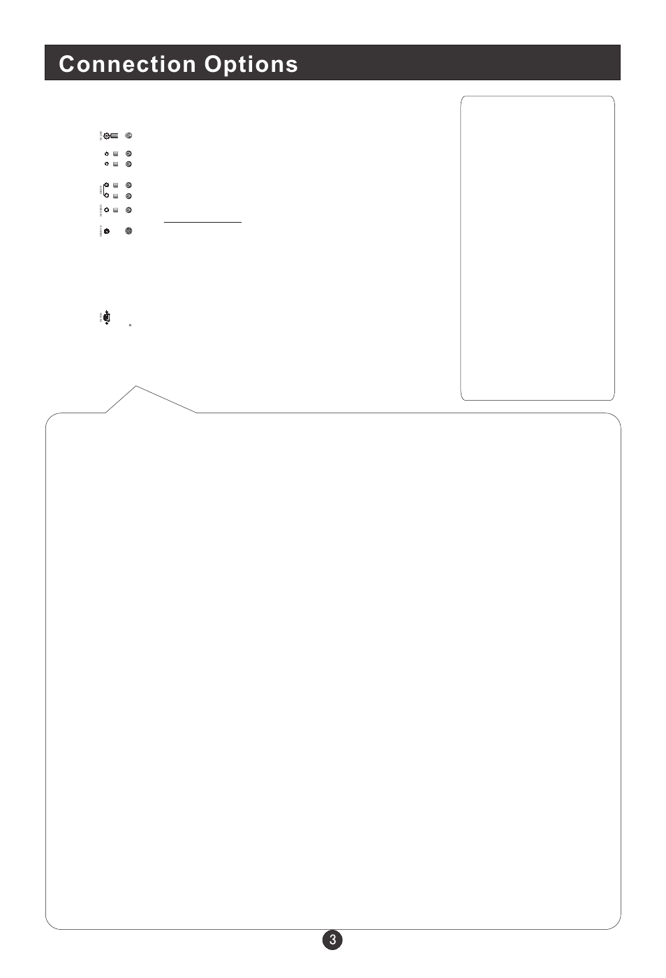 Connection options | haier L1510B-C User Manual | Page 5 / 34