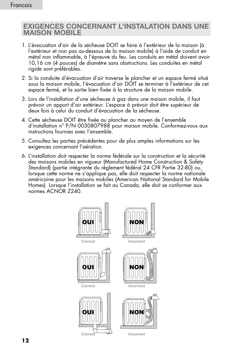 haier CHDE5300AW User Manual | Page 48 / 107