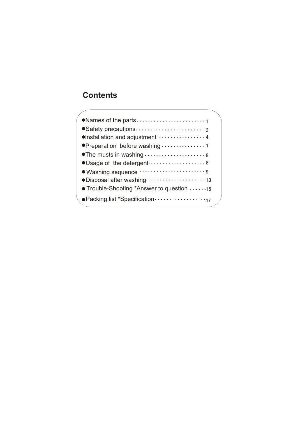haier XPB60-113S User Manual | Page 2 / 19