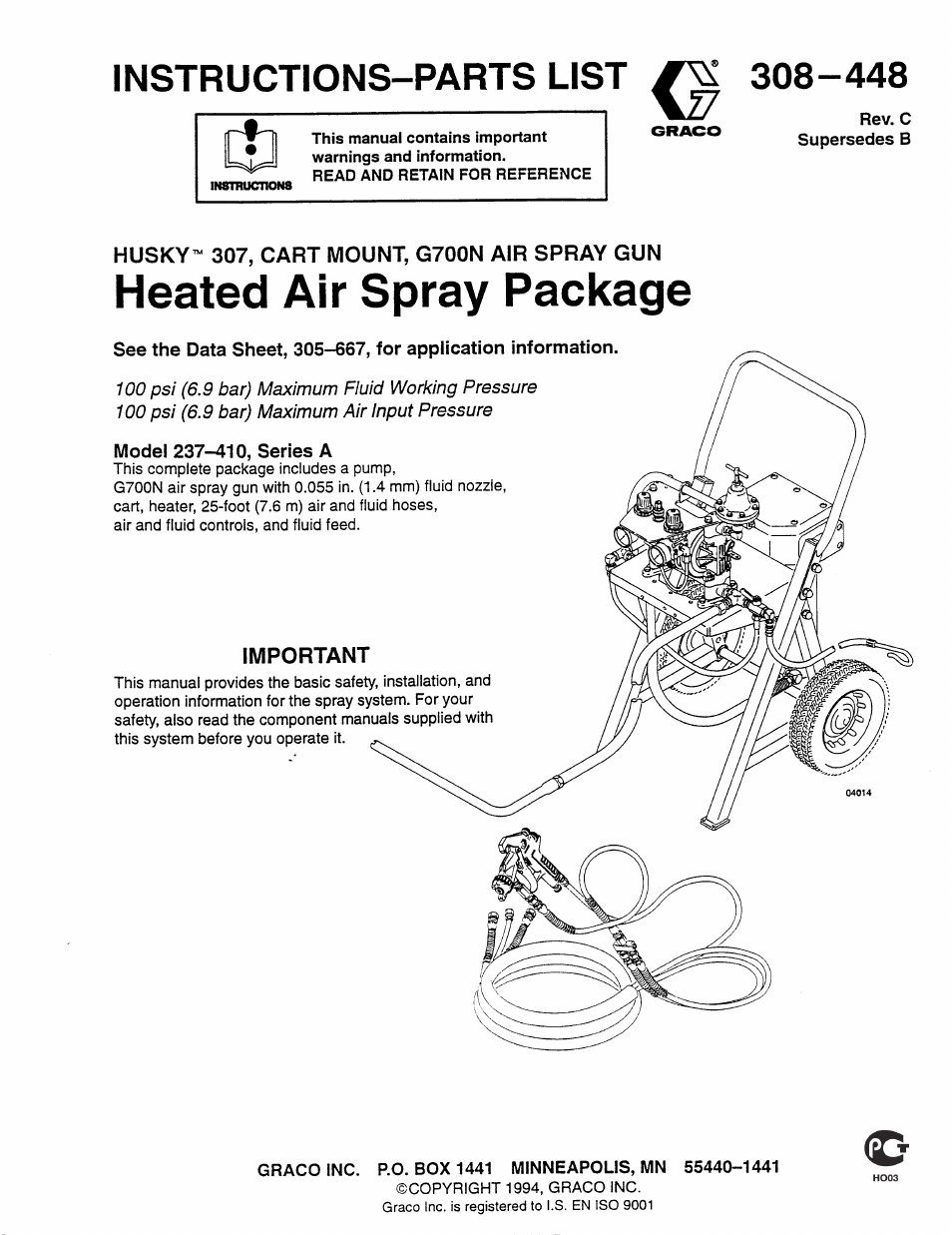 haier HEATED AIR SPRAY PACKAGE 237410 User Manual | 17 pages