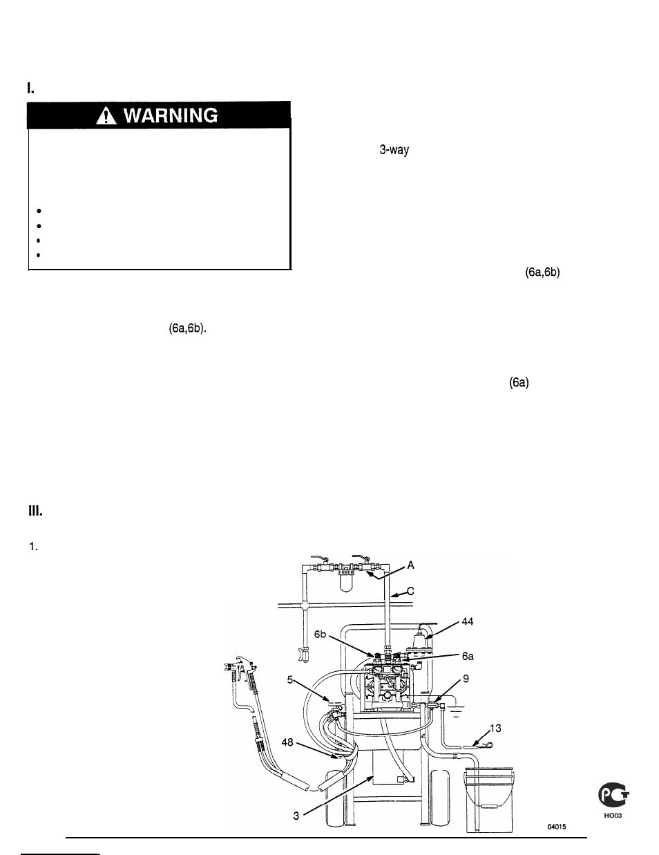 Operation, Pressure relief procedure, Flush the pump before first use | Priming the system | haier HEATED AIR SPRAY PACKAGE 237410 User Manual | Page 9 / 17