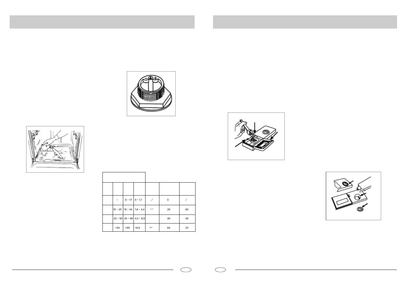 Sale, Detersivo e brillantante | haier DW12-CFE S User Manual | Page 18 / 21
