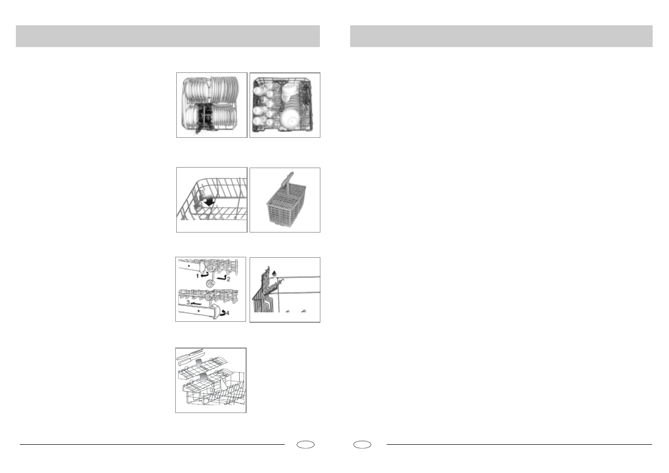 Come avviare la macchina, Tasti di aggiustamento del ciclo di lavaggio, Caricamento delle stoviglie | haier DW12-CFE S User Manual | Page 19 / 21