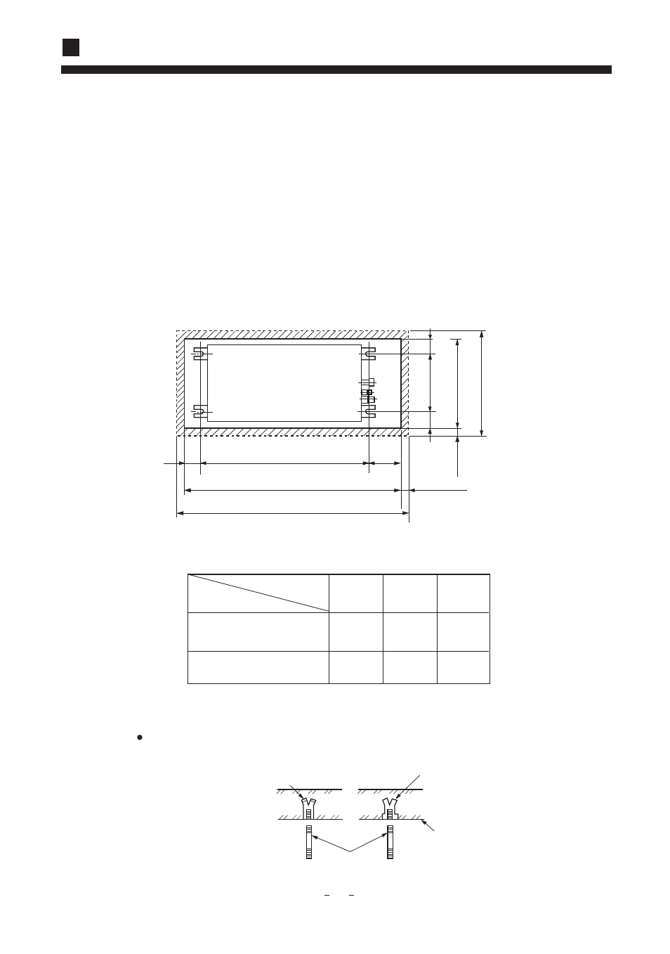 Installation manual for indoor unit | haier AD522AMEAA User Manual | Page 15 / 21