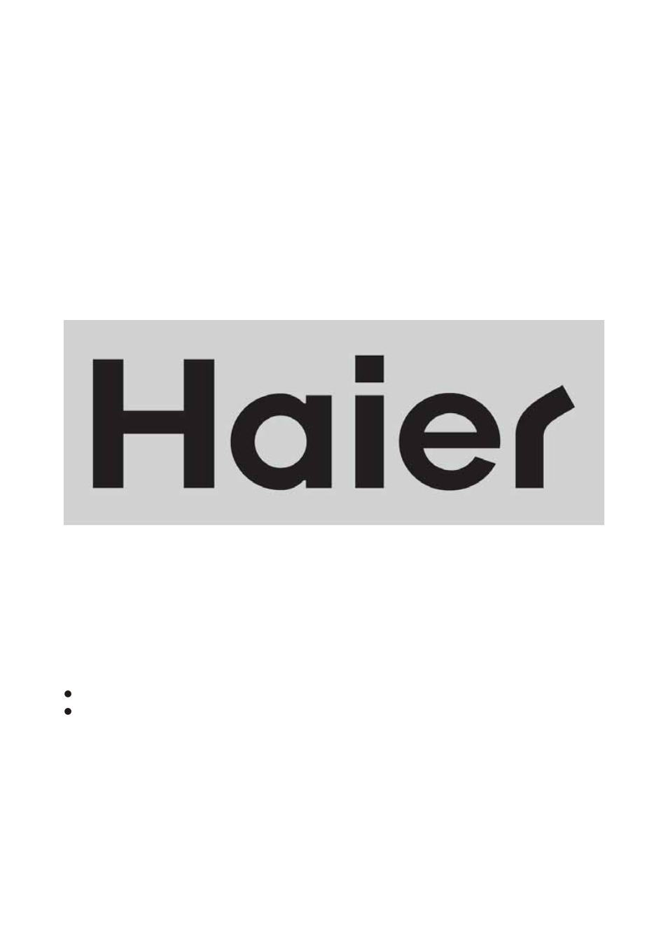 haier S125ENF User Manual | 12 pages