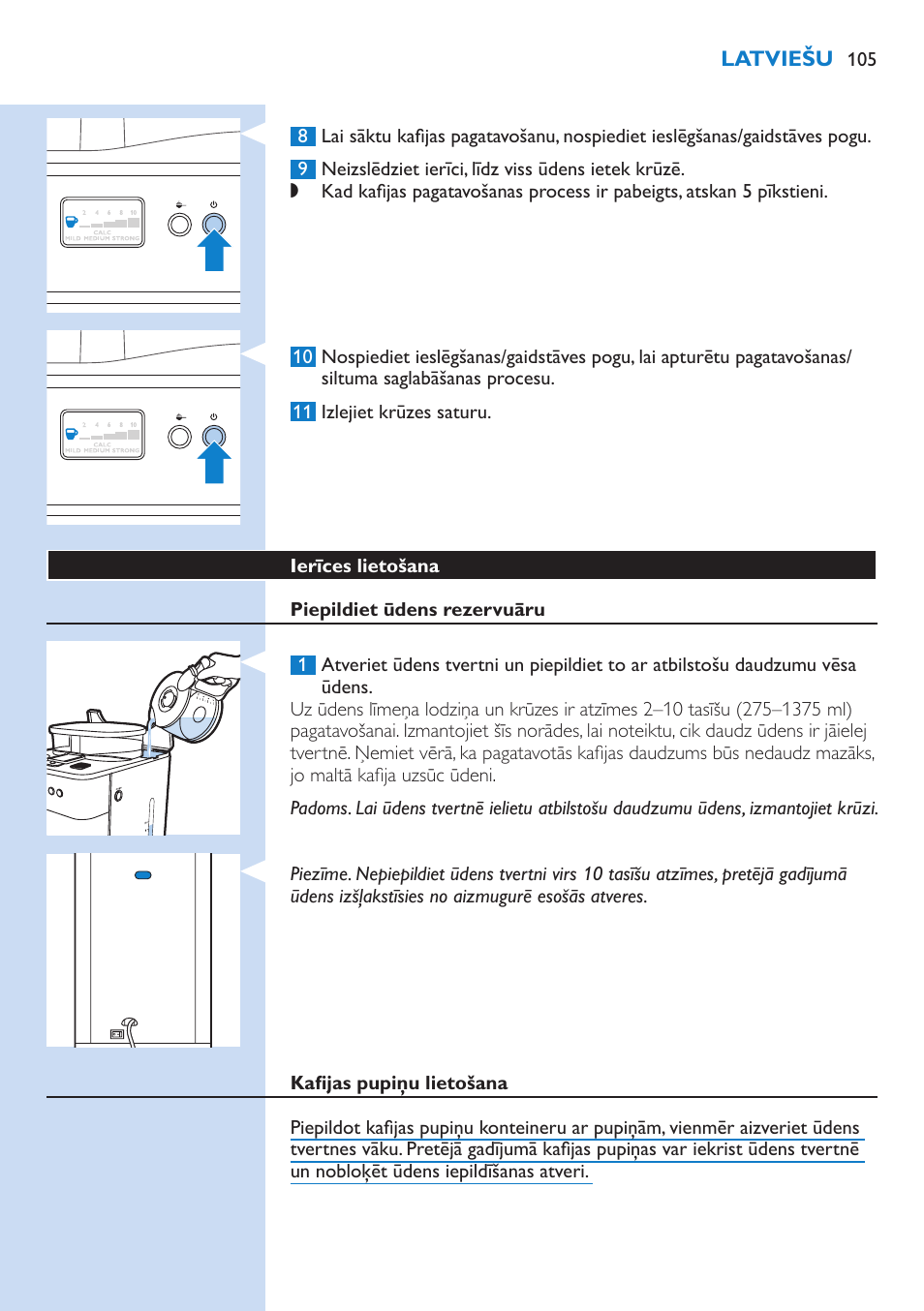 Philips HD7751 User Manual | Page 105 / 202