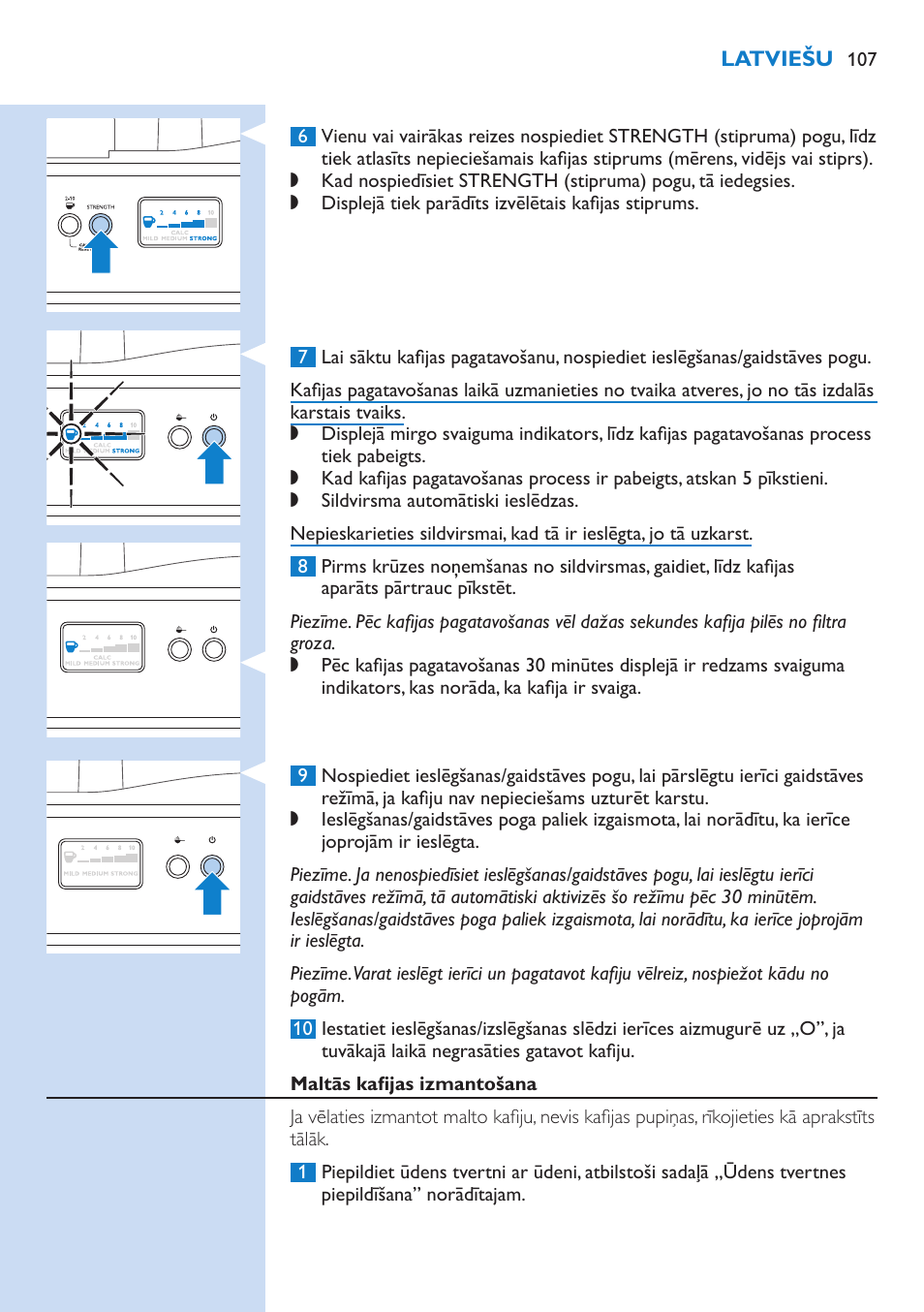 Philips HD7751 User Manual | Page 107 / 202