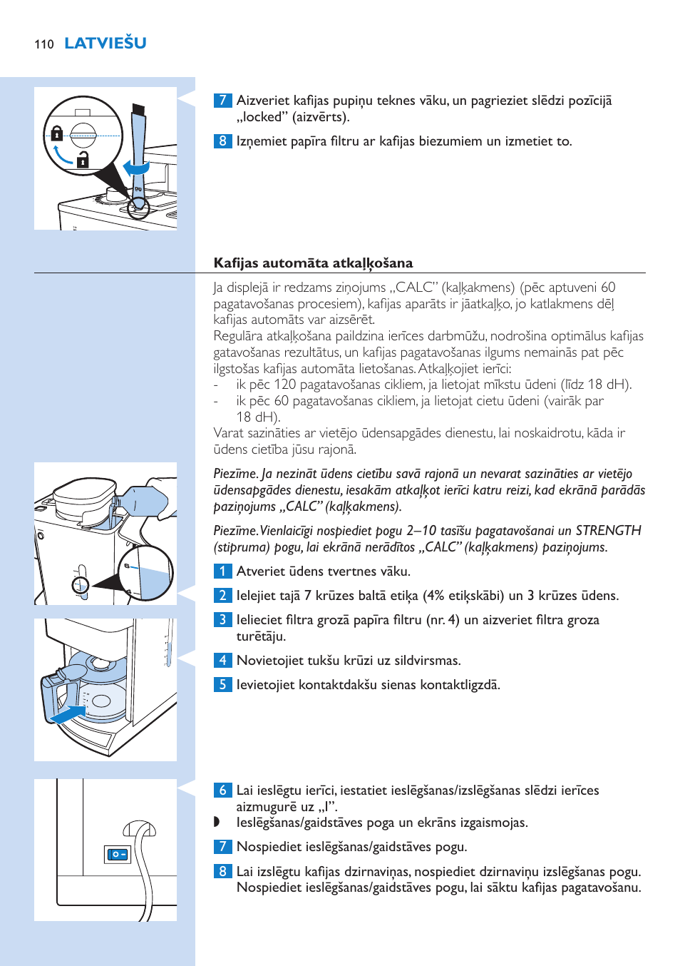 Philips HD7751 User Manual | Page 110 / 202