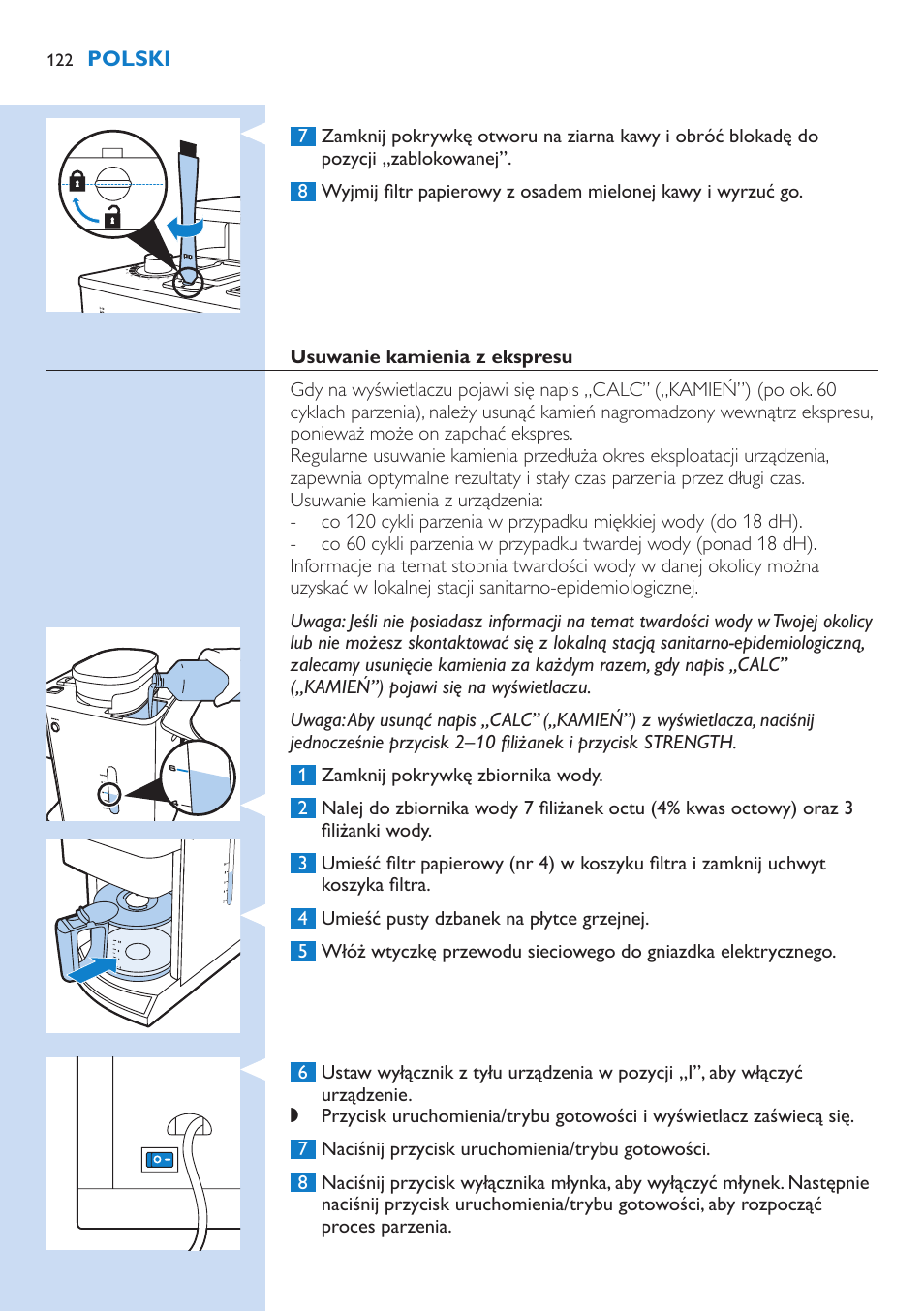 Philips HD7751 User Manual | Page 122 / 202