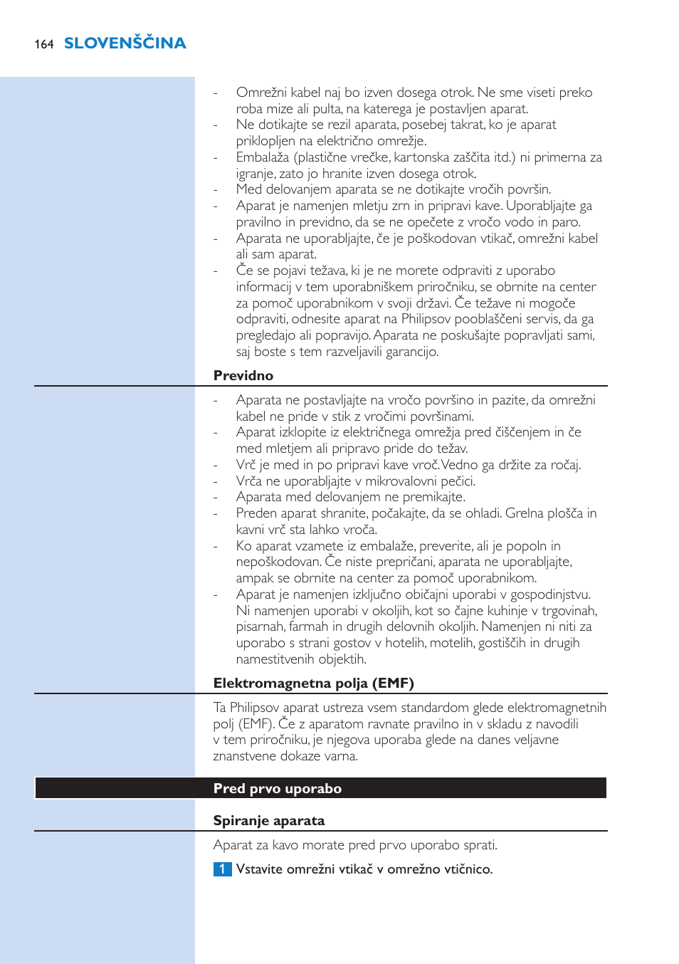 Philips HD7751 User Manual | Page 164 / 202