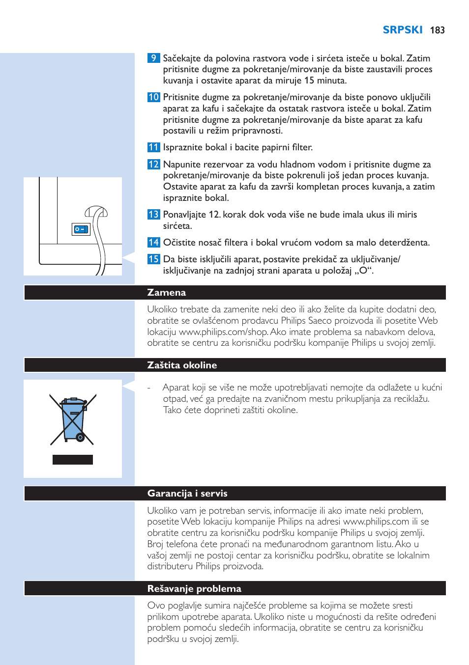 Philips HD7751 User Manual | Page 183 / 202