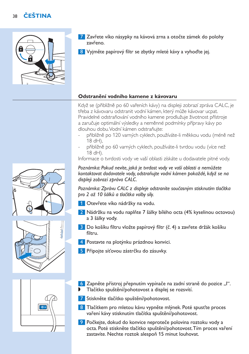 Philips HD7751 User Manual | Page 38 / 202