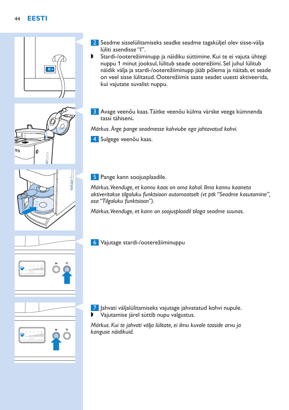 Philips HD7751 User Manual | Page 44 / 202